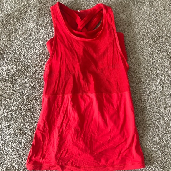 lululemon mesh cut out tank - Picture 1 of 2